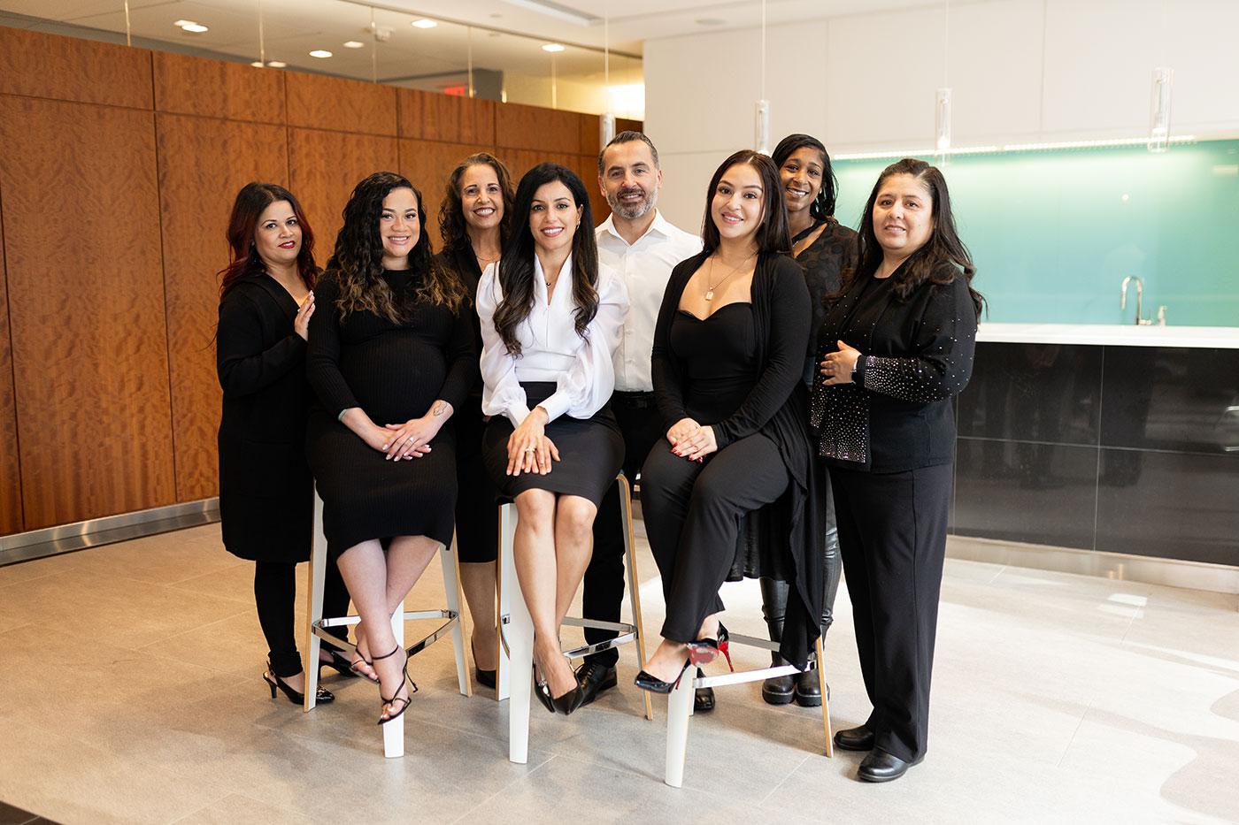 The dental care team at Gorgeous Smiles in Arlington VA